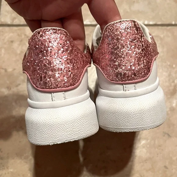 Back Mcqueen Sneakers Rosa Alexander McQueen Shoes Alexander